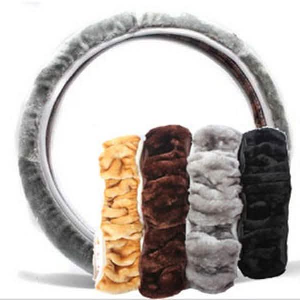 2-Piece: Car Steering Wheel Cover DailySale