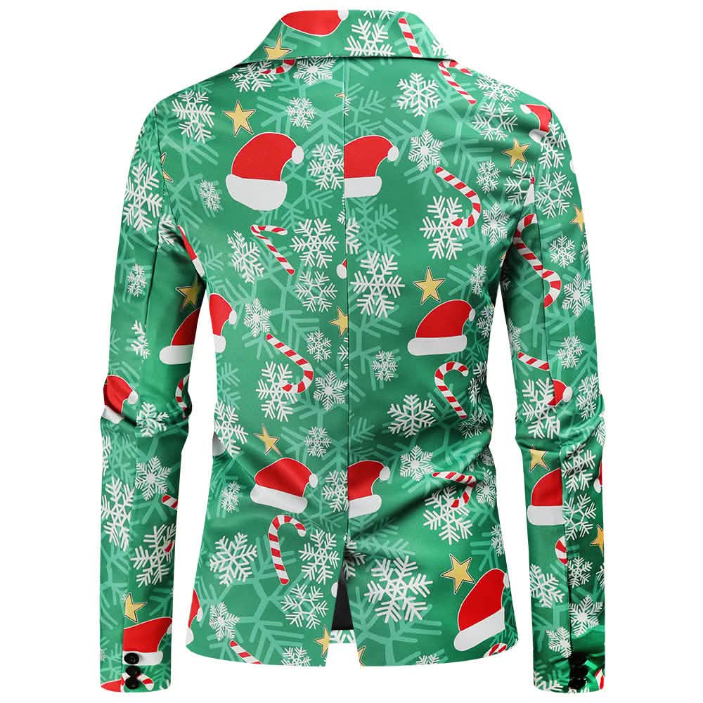 2-Piece: Fun Ugly Christmas Costumes For Men - Complete Xmas Suit DailySale