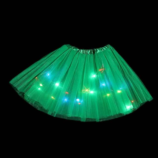 2-Piece: Girl's Skirt with LED Lights DailySale