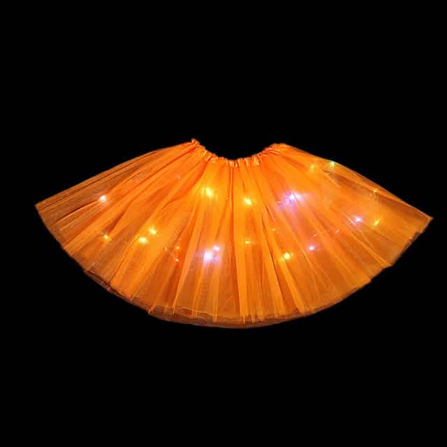 2-Piece: Girl's Skirt with LED Lights DailySale