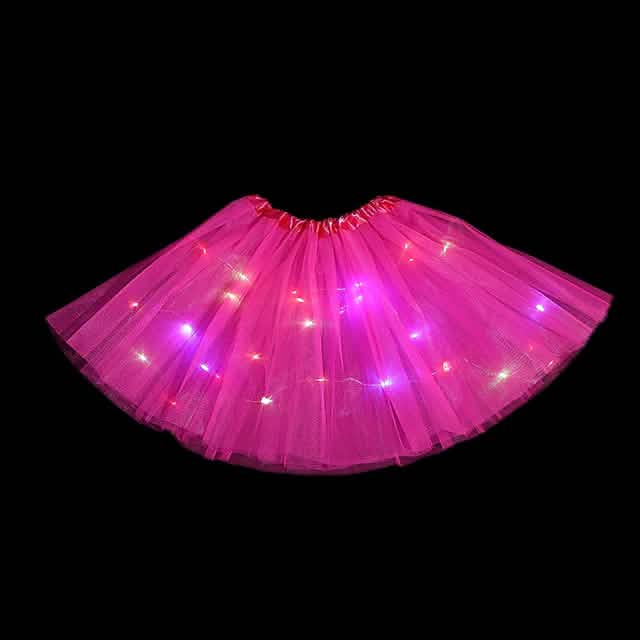 2-Piece: Girl's Skirt with LED Lights DailySale