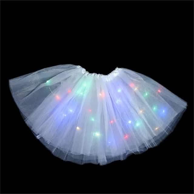 2-Piece: Girl's Skirt with LED Lights DailySale