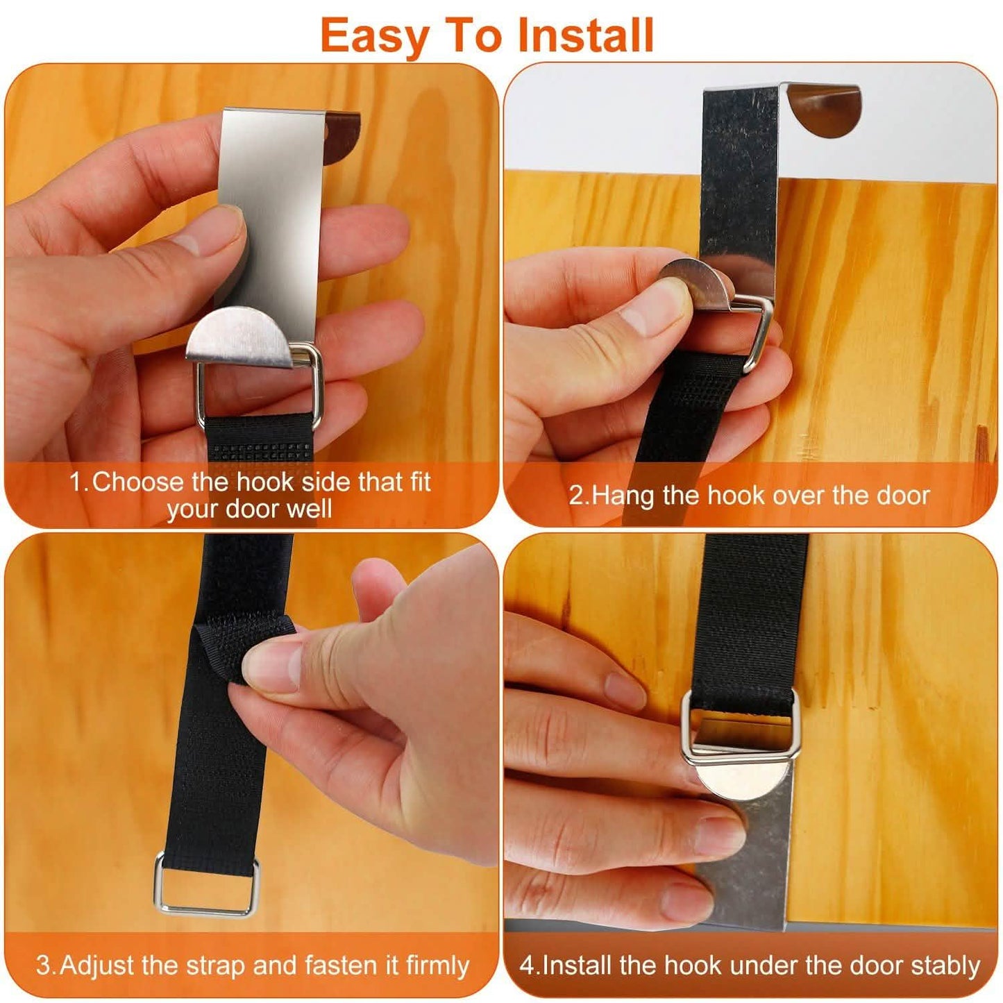 2-Piece Set: Cap Rack Holder Over the Door DailySale