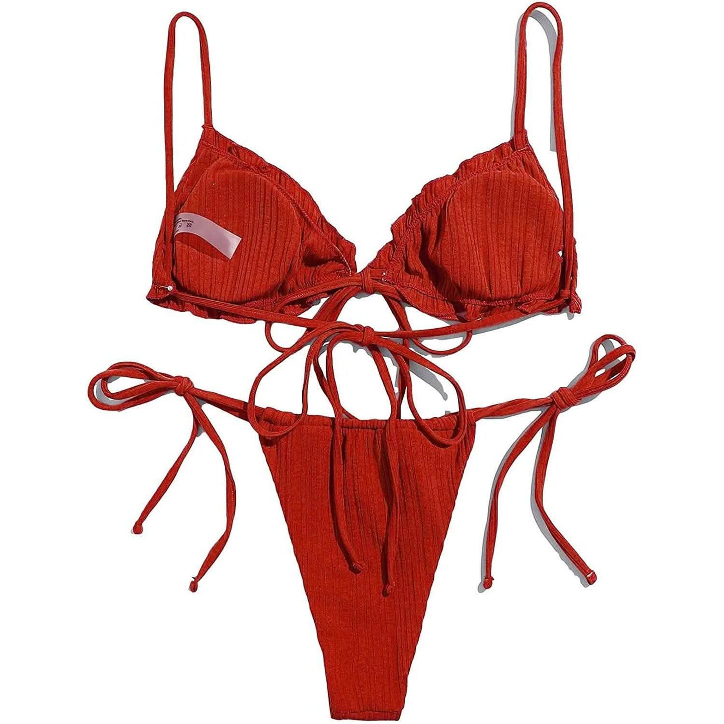 2-Piece Set: Thong Brazilian Bikini Swimsuit DailySale