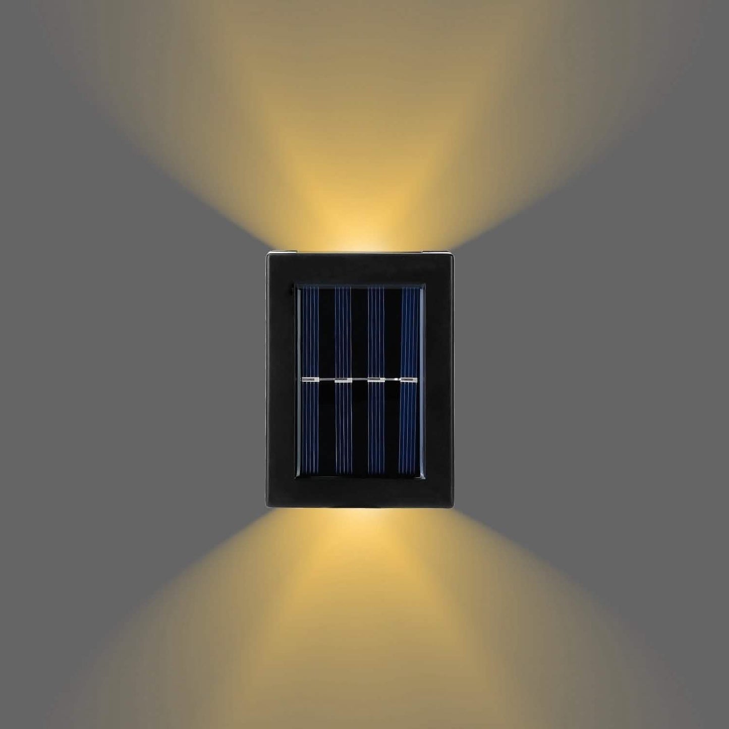 2-Piece: Solar Deck Outdoor Lights DailySale