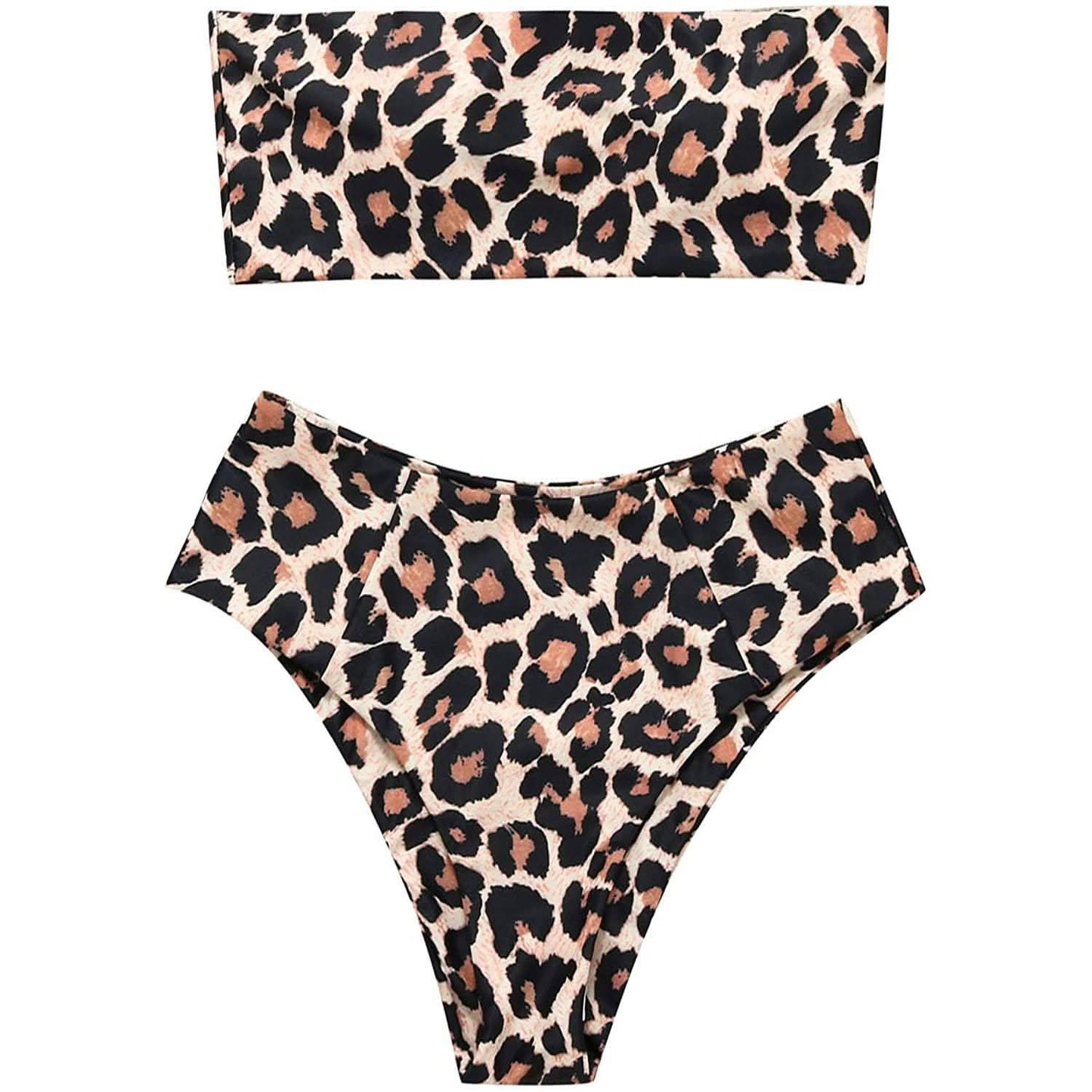 2-Piece: Women's Tube Top Bikini Swimsuit DailySale