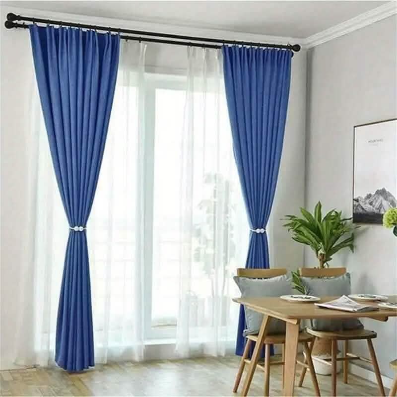 2-Pieces: Magnetic Curtain Tiebacks with Faux Pearls DailySale