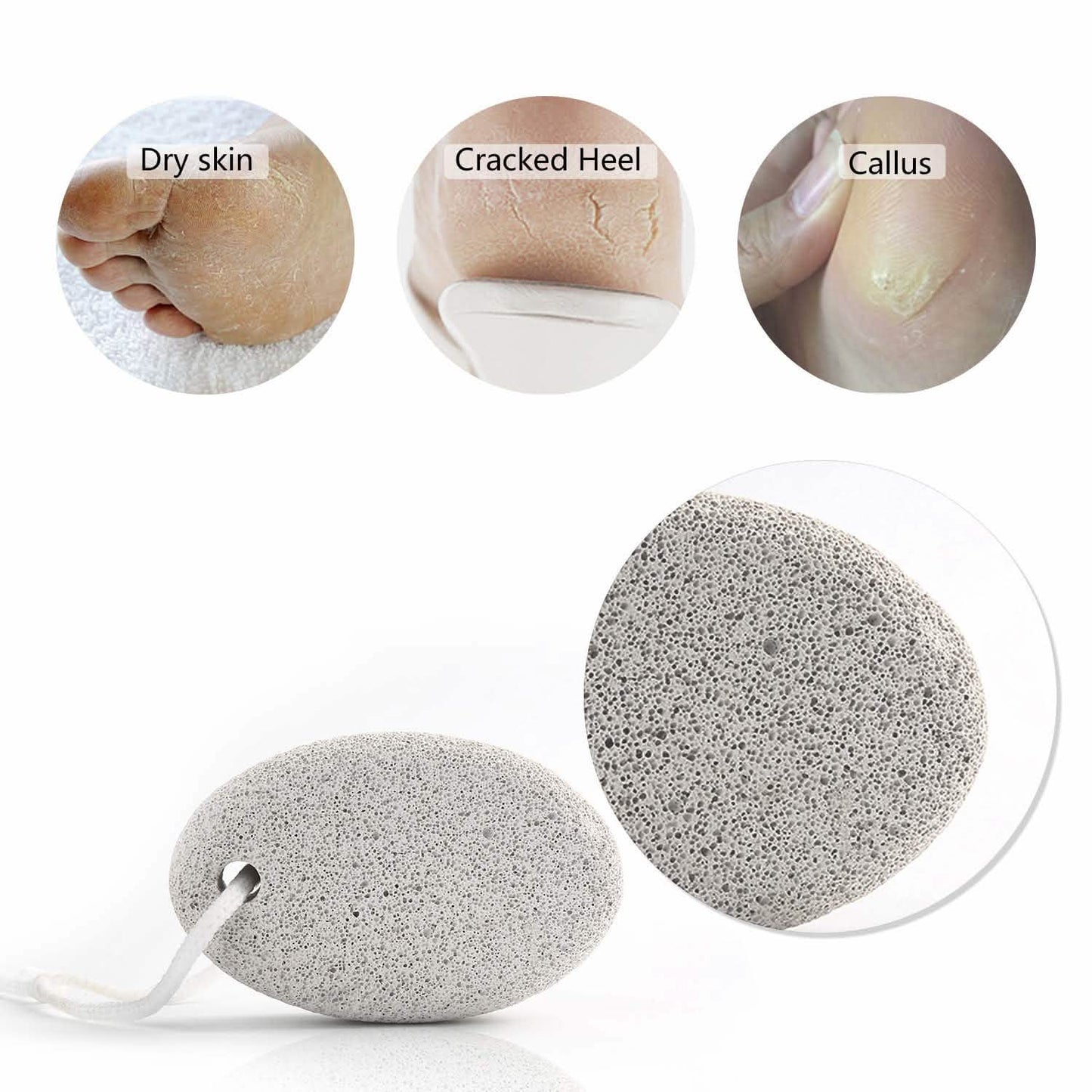 2-Pieces: Natural Pumice Stone DailySale