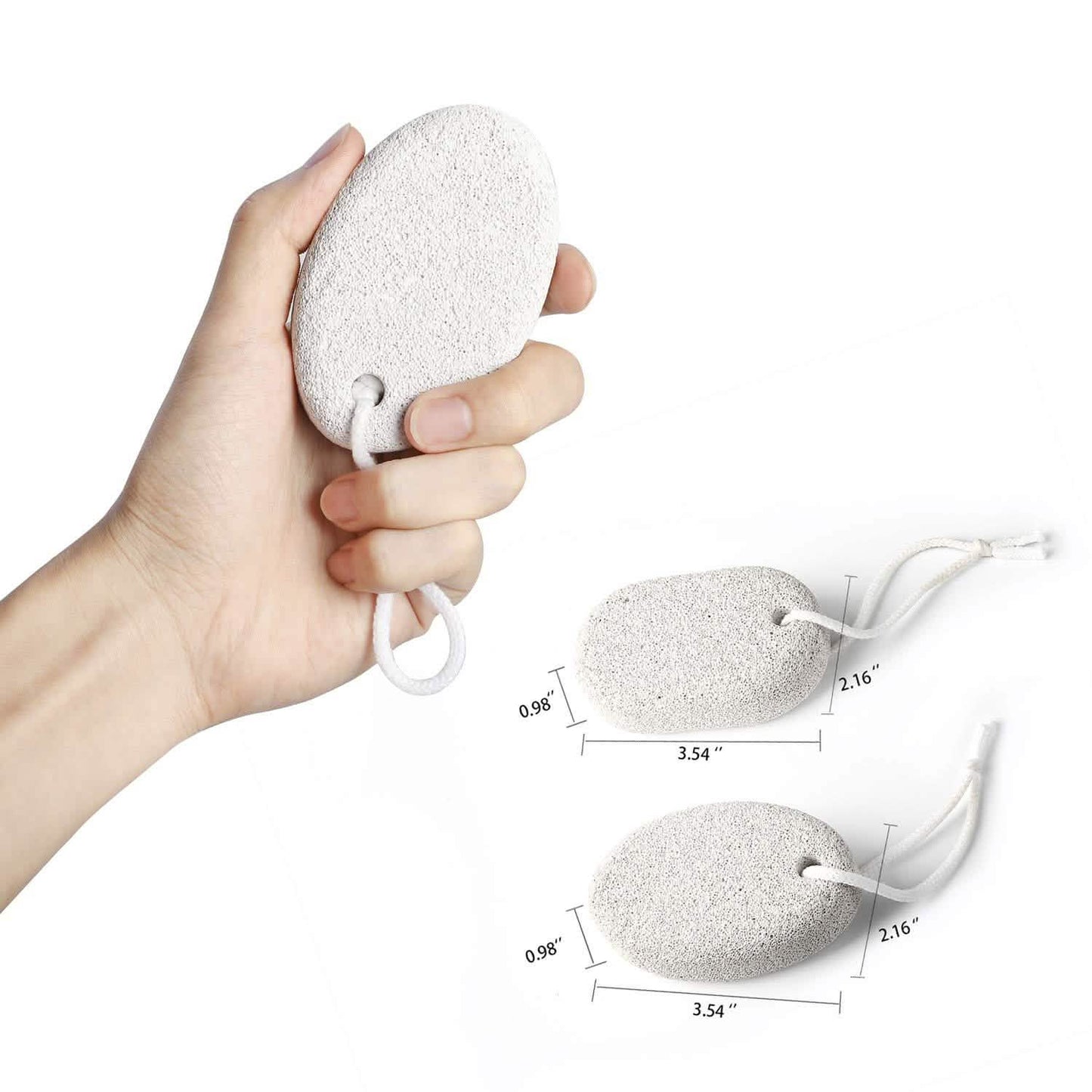 2-Pieces: Natural Pumice Stone DailySale