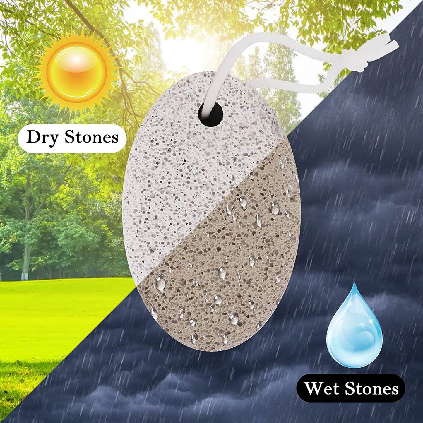 2-Pieces: Natural Pumice Stone DailySale