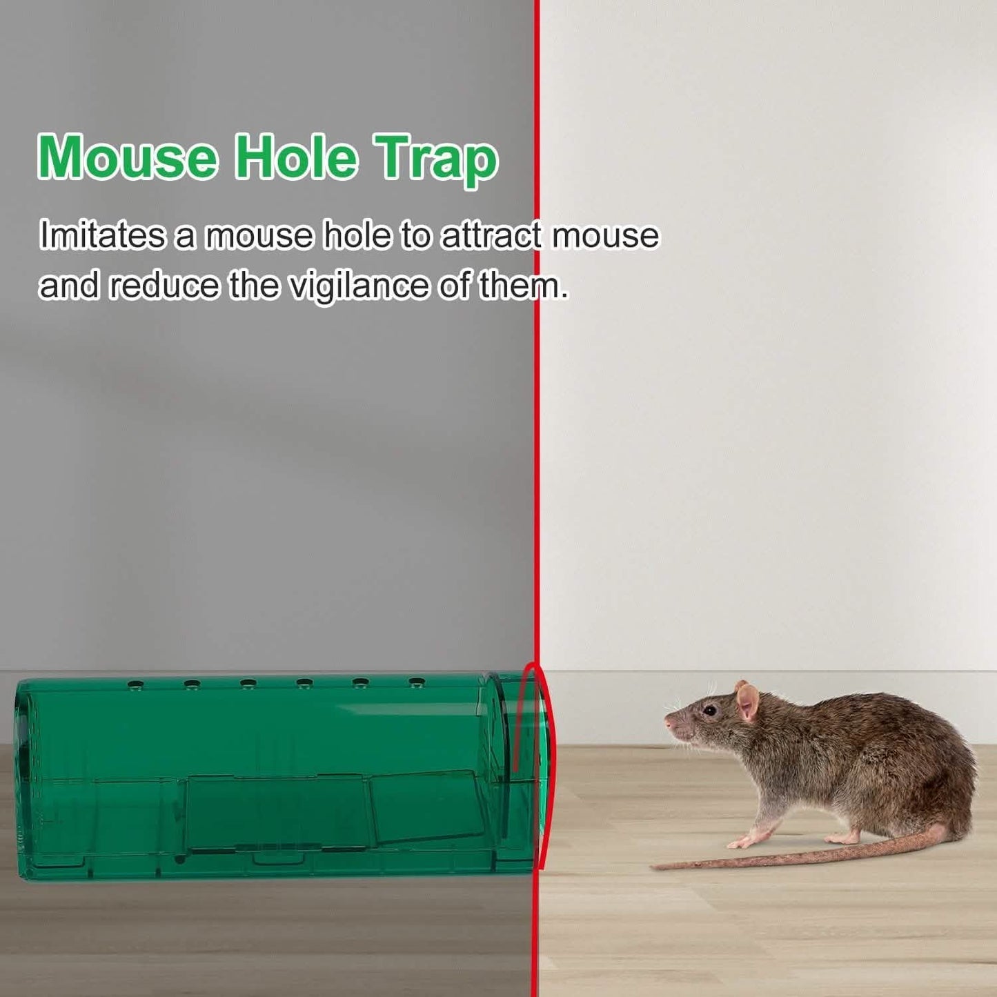 2-Pieces: Reusable Humane Mouse Trap DailySale