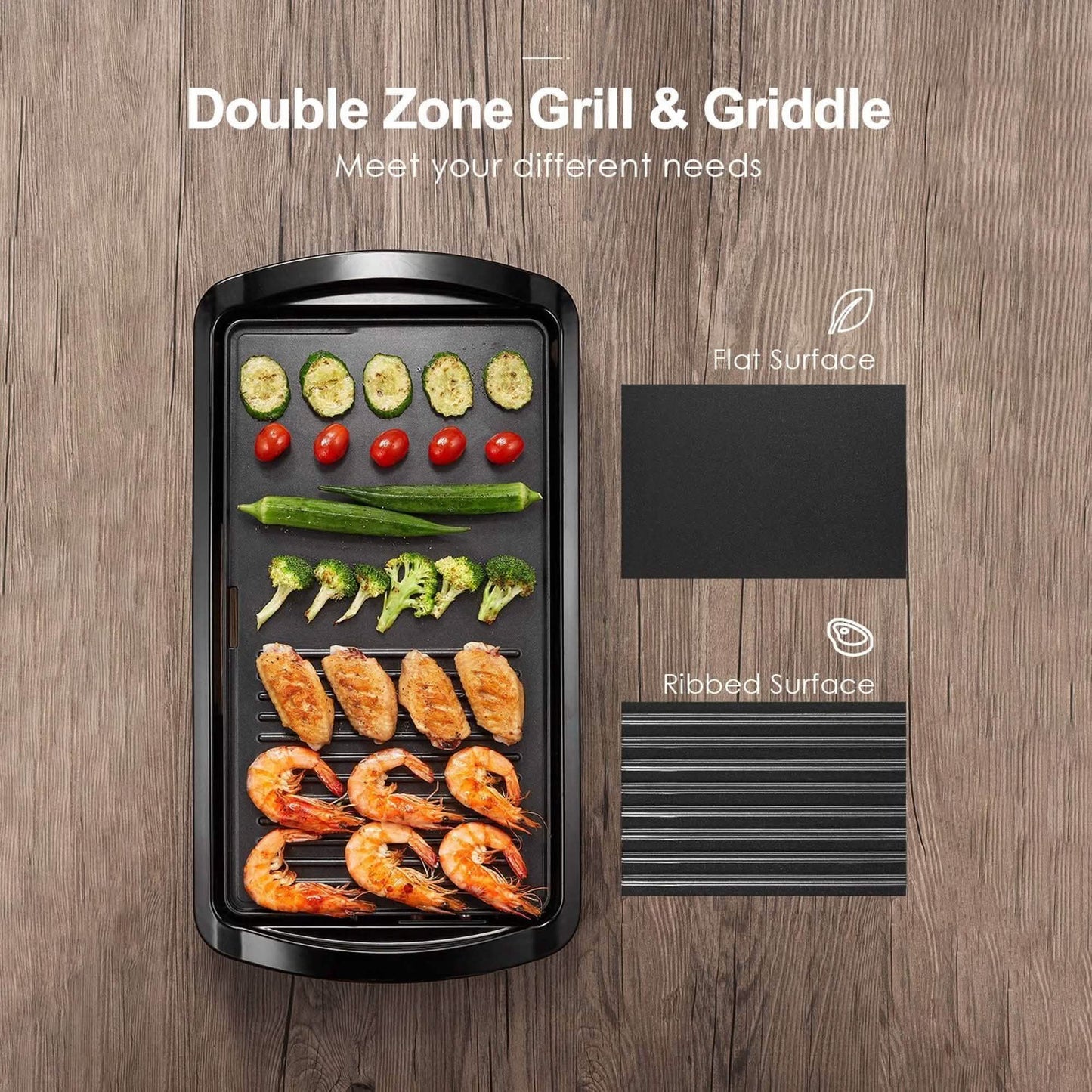 20-Inch Nonstick Electric Griddle DailySale