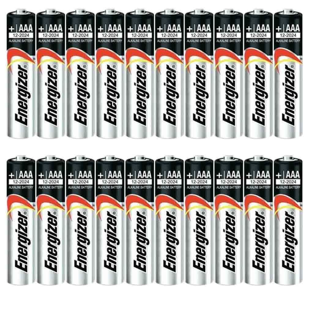 20-Pack: Energizer AA or AAA Max Alkaline Batteries DailySale