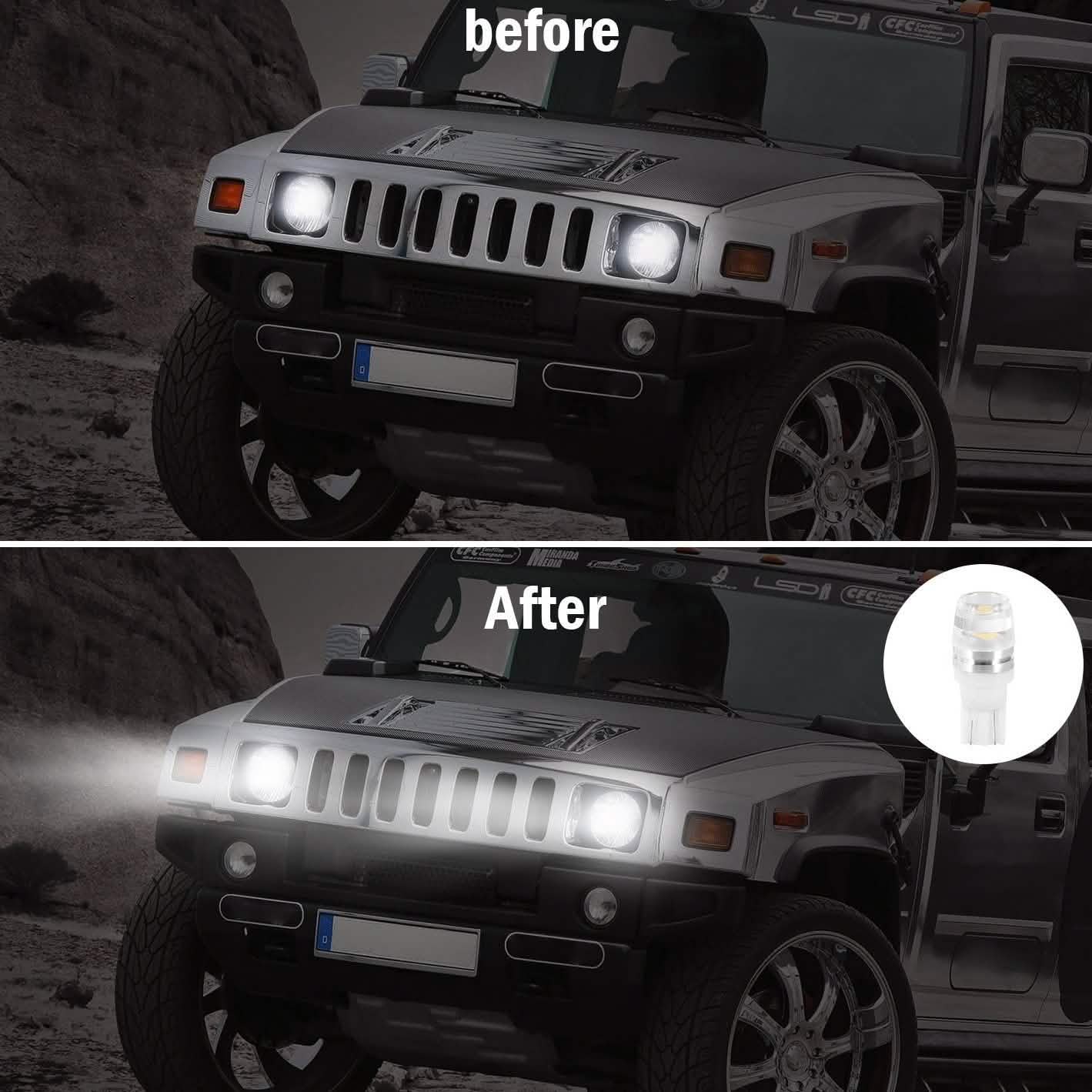 20-Piece: LED Car Light Bulbs DailySale