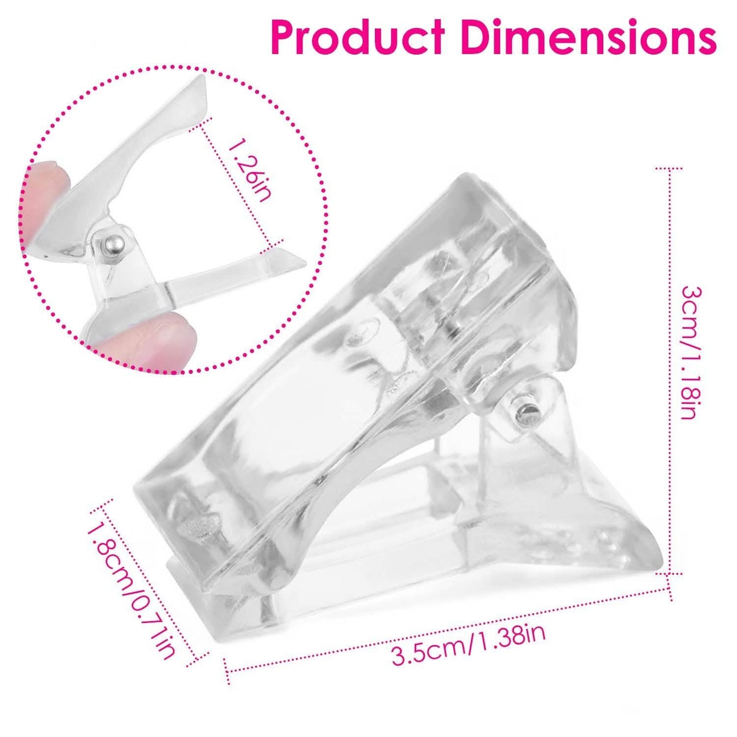 20-Piece: Nail Tip Clips DailySale