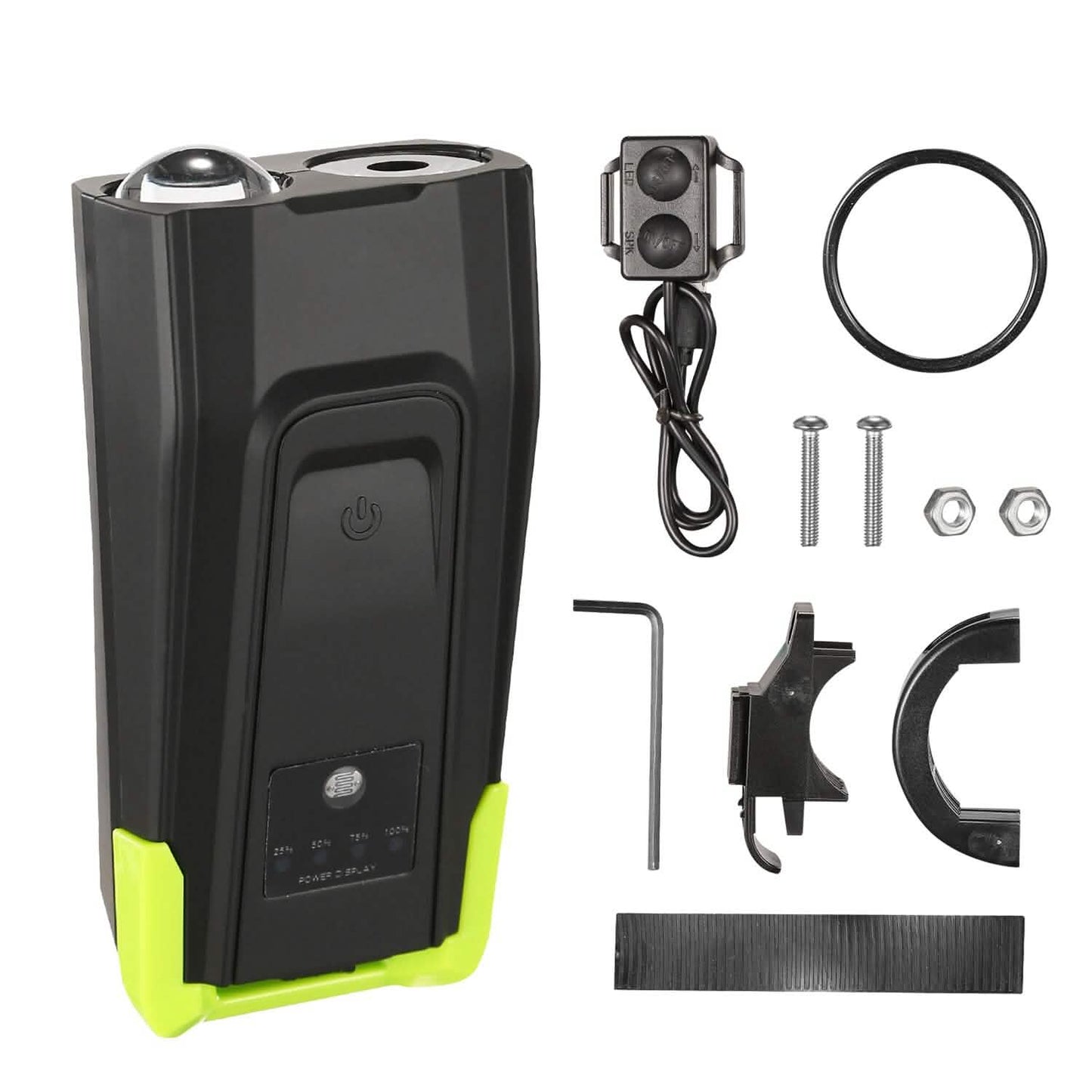 20000LM Bike Front Light with 120dB Loud Horn DailySale