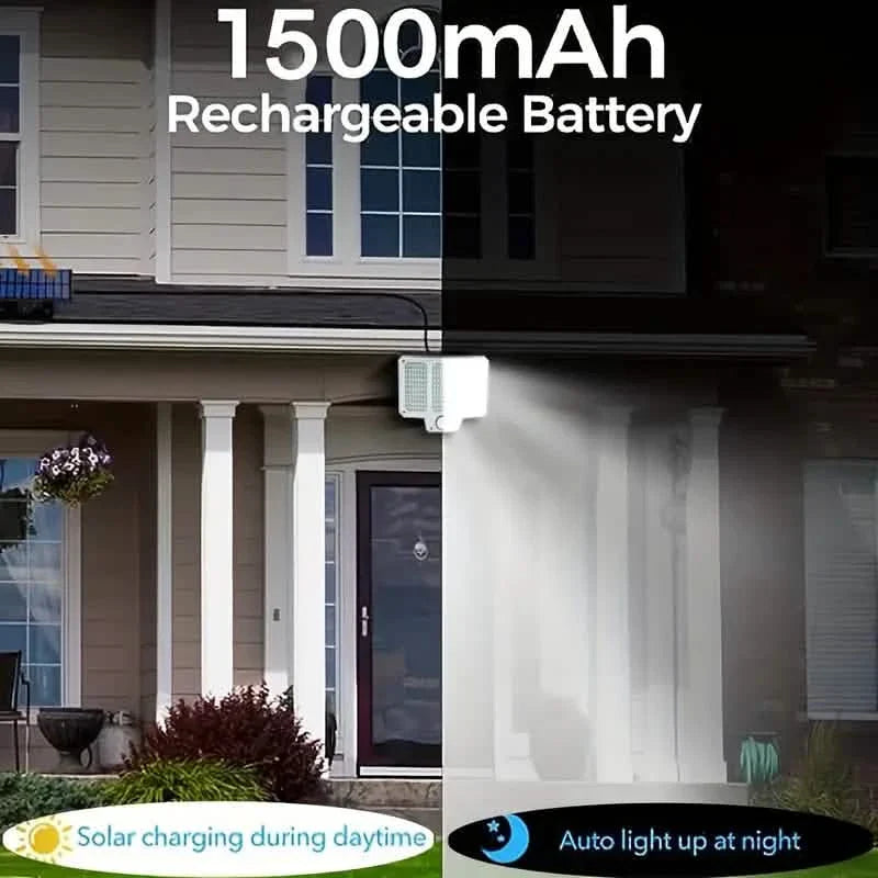 210LED Super Bright Motion Sensor Solar Strong Power LED Garden Wall Lamp DailySale