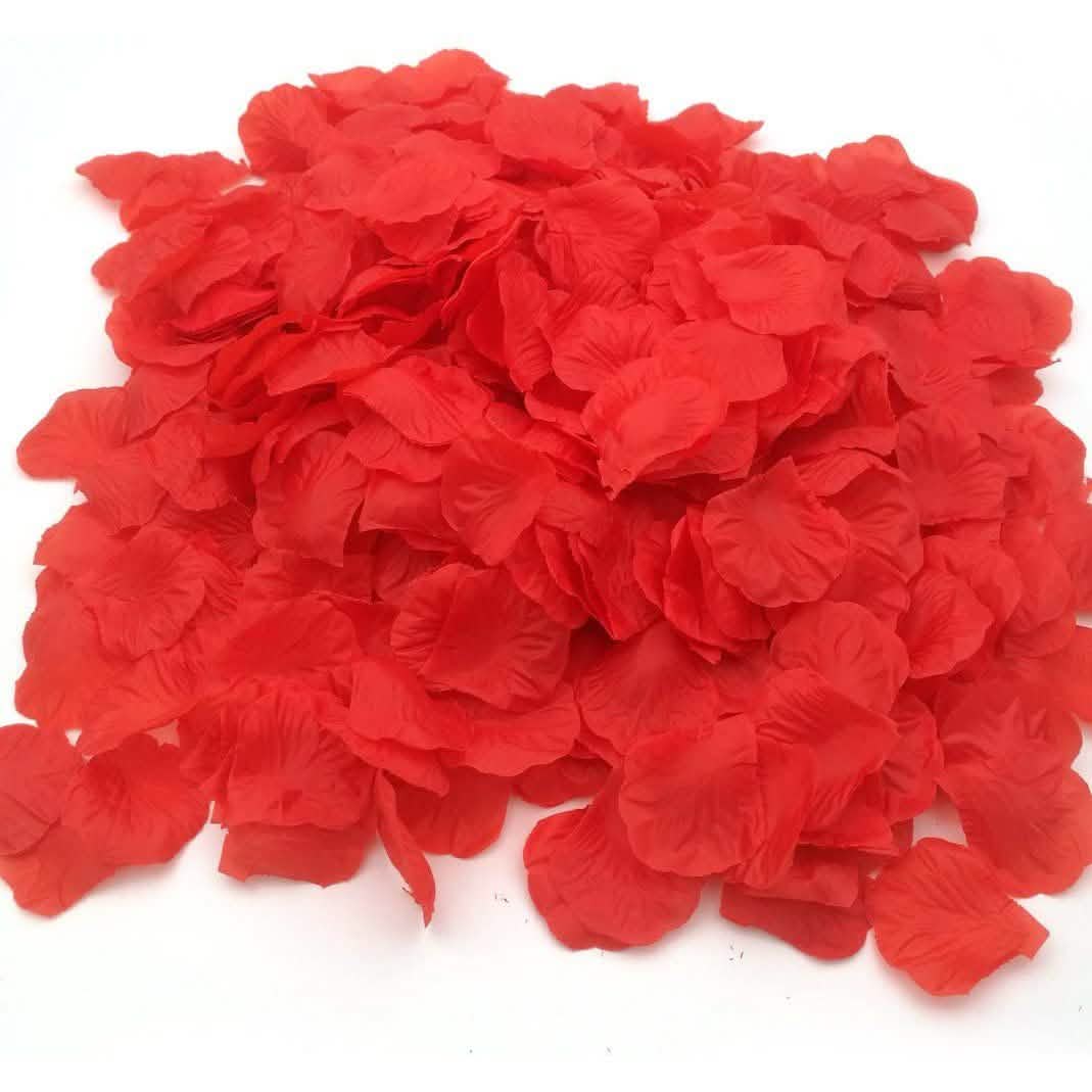 2200-Piece: Silk Rose Petals Wedding Flower Decoration DailySale