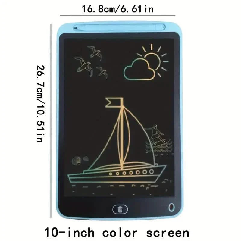 Digital LCD Writing Tablet with Stylus Pen – Reusable Wipeable Dry-Erase Doodle & Drawing Board DailySale