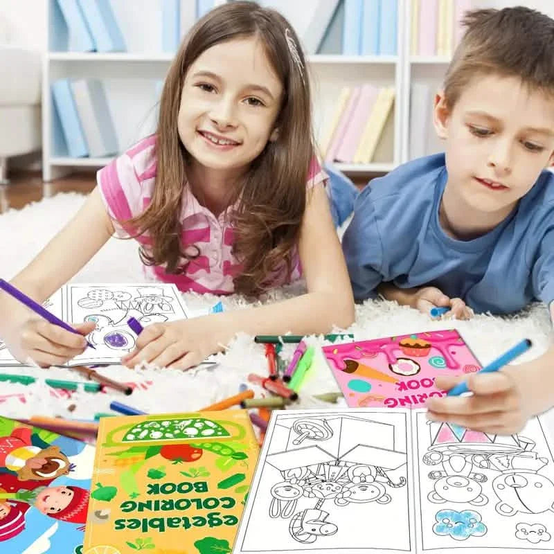 24-Pack: Small Coloring Books For Kids Ages 4-12 DailySale