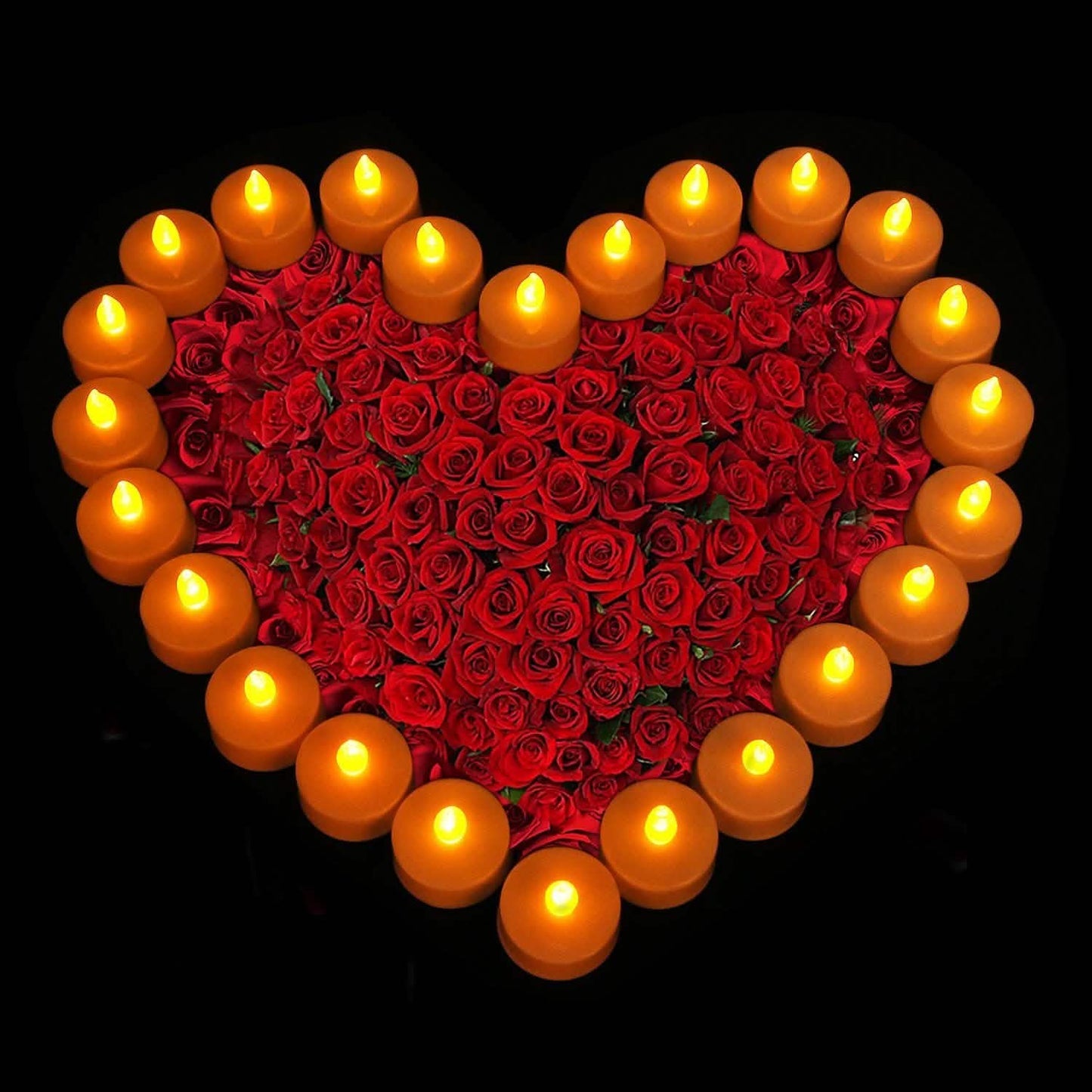 24-Piece: Flameless LED Tealight Candles DailySale