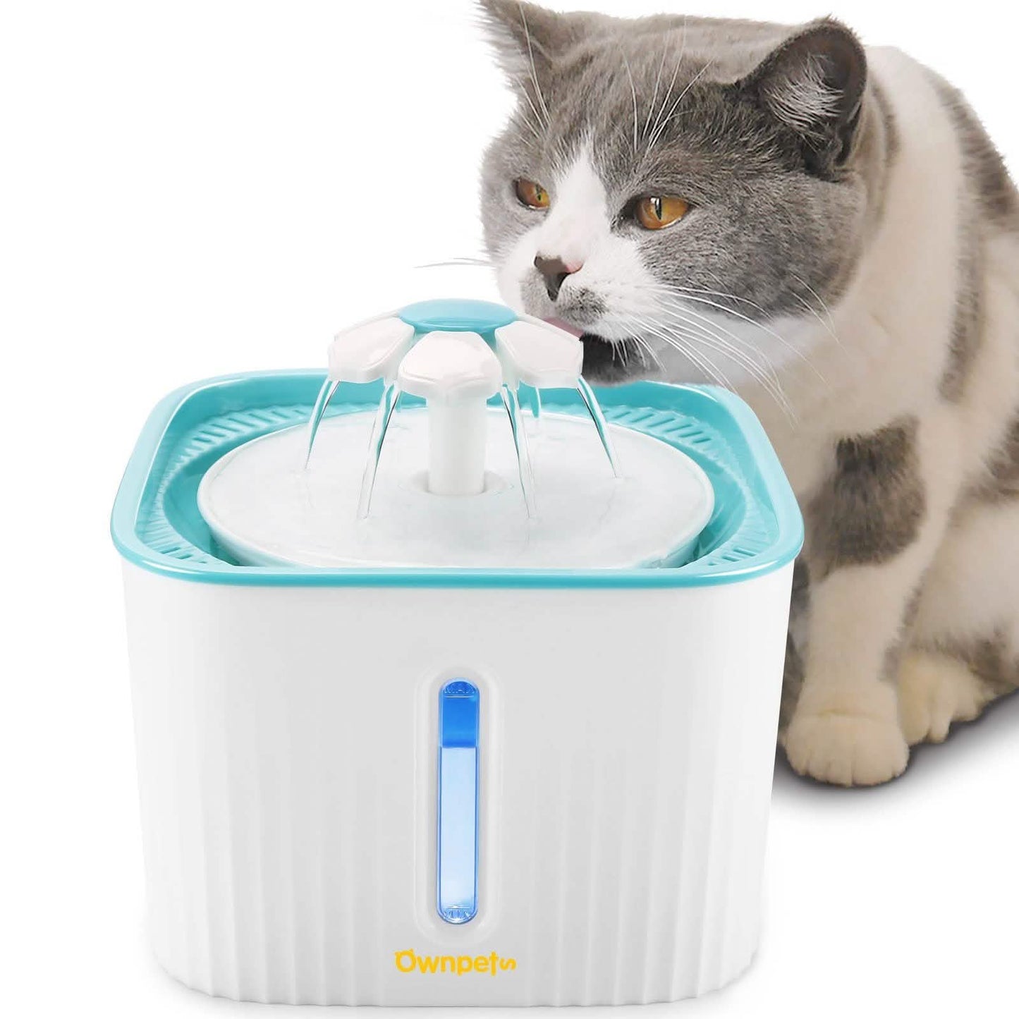 2.5L Super Quiet Cat Water Fountain Bowl Pet Drinking Dispenser DailySale