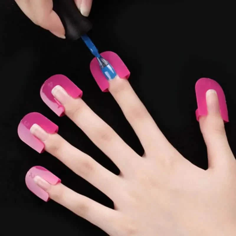 26-Pieces U Curve Shape 10 Sizes Nail Protector DailySale