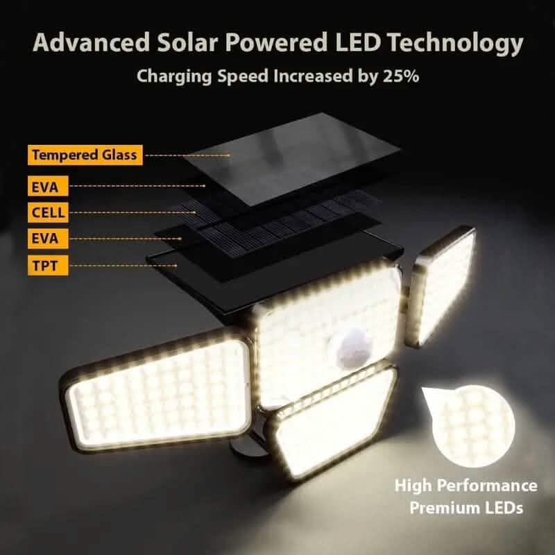 270 LED Solar Garden Outdoor Lights DailySale