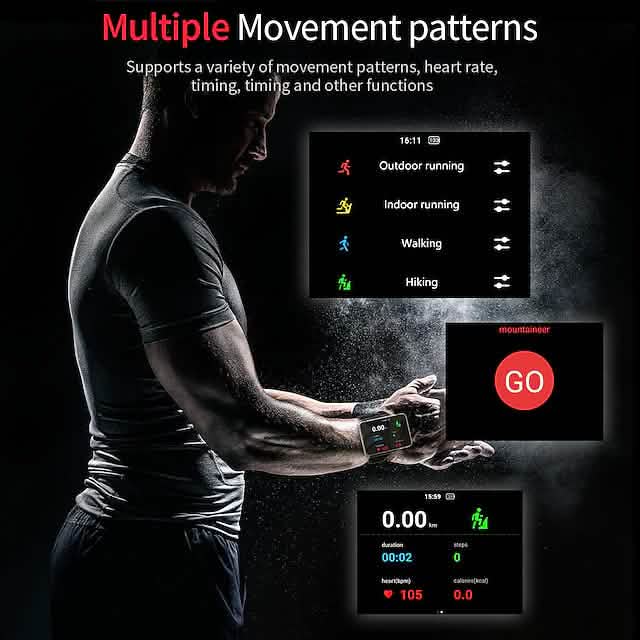 2.88 Inch Fitness Running Smartwatch DailySale