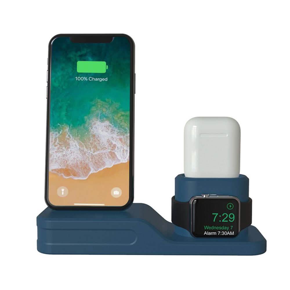 3-in-1 Charging Dock for Apple iPhone, Watch & AirPod DailySale