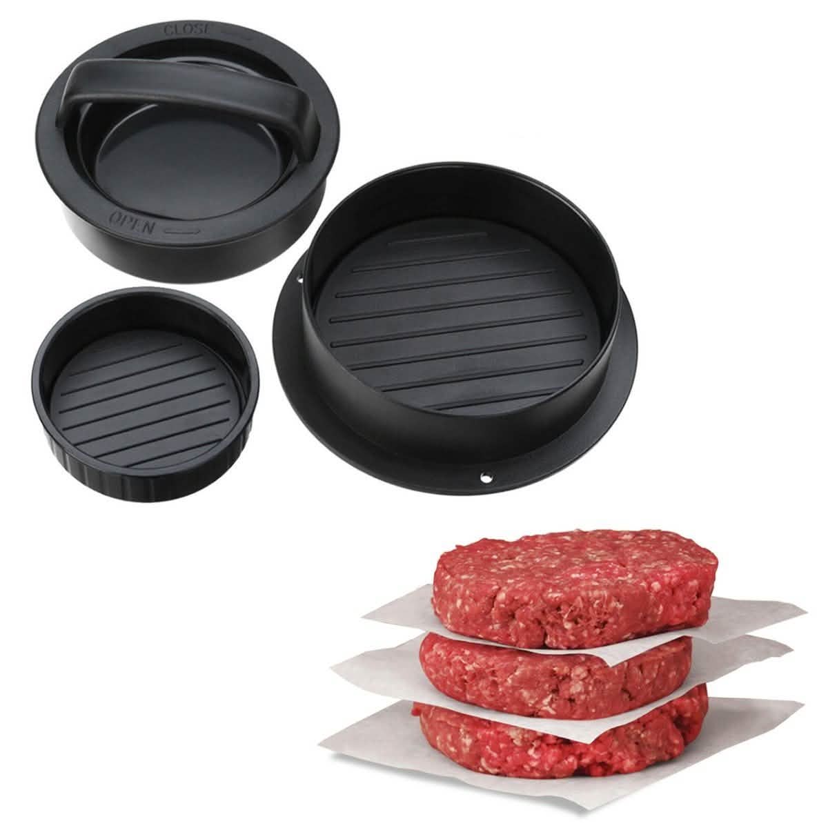 3-in-1 Hamburger and Slider Press Set DailySale