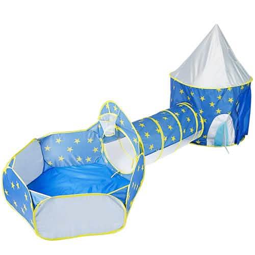 3-in-1 Kids Play Tent Ball Pit Set DailySale