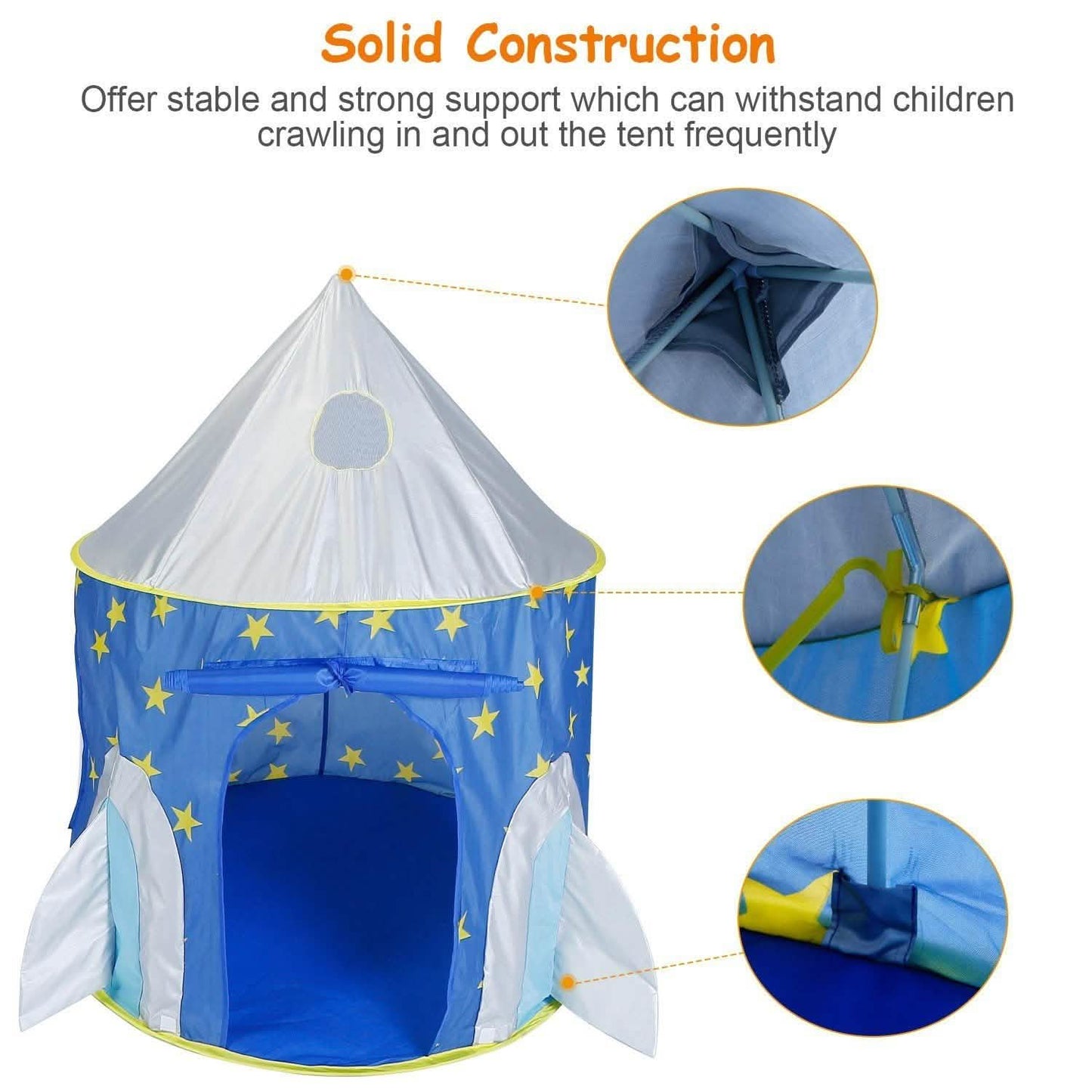 3-in-1 Kids Play Tent Ball Pit Set DailySale