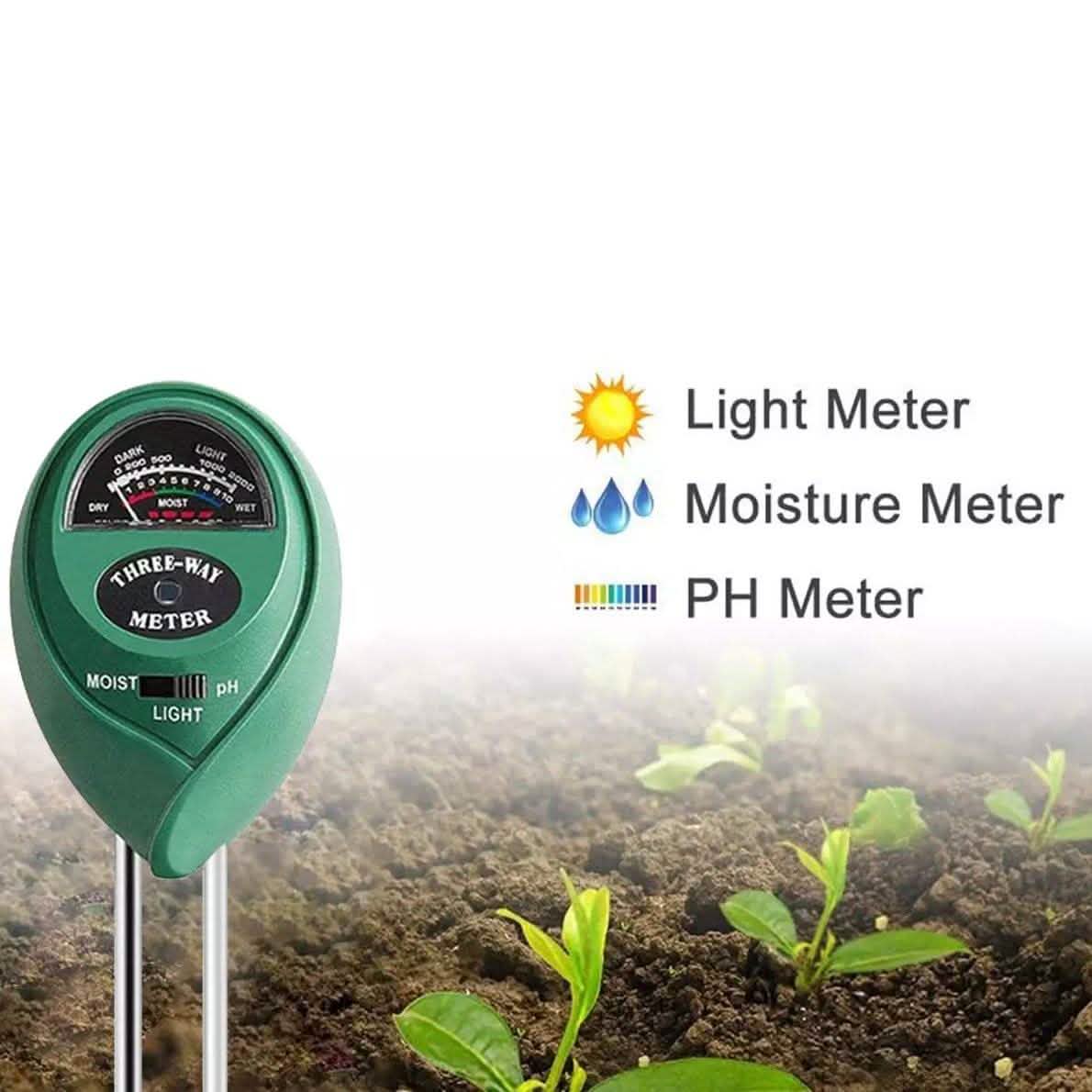 3-in-1 Soil Tester Kits for Garden DailySale