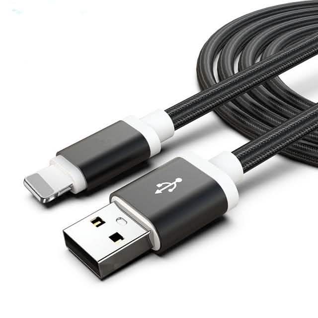 3-Pack: 10FT Heavy Duty Braided iPhone Lightning USB Cable DailySale