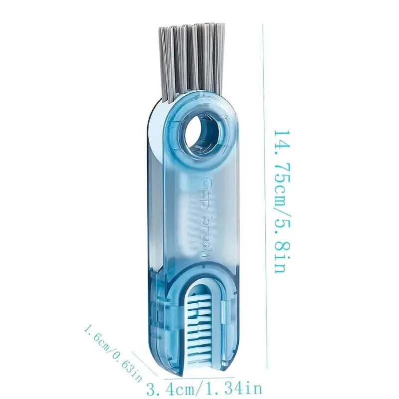 3-Pack: 3-in-1 Tiny Bottle Cup Lid Detail Brush DailySale