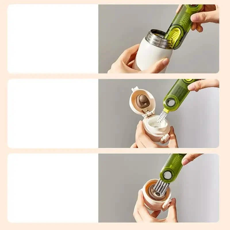 3-Pack: 3-in-1 Tiny Bottle Cup Lid Detail Brush DailySale