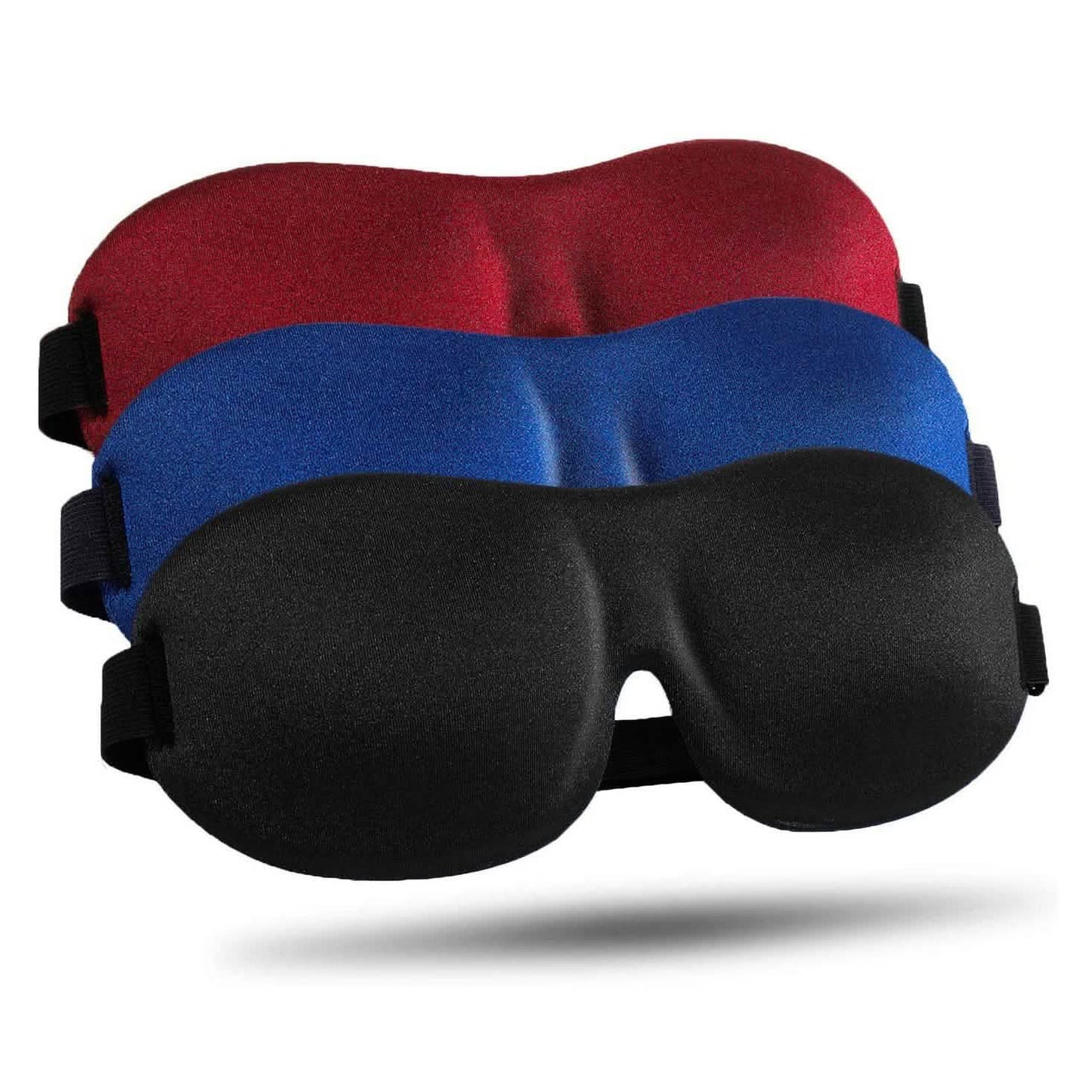 3-Pack: Blackout Eye Mask with Adjustable Strap DailySale