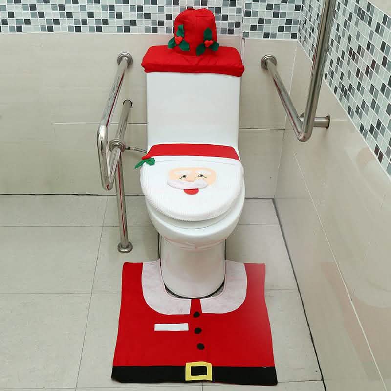 3-Pack: Christmas Fancy Christmas Home Bathroom Decor Set DailySale