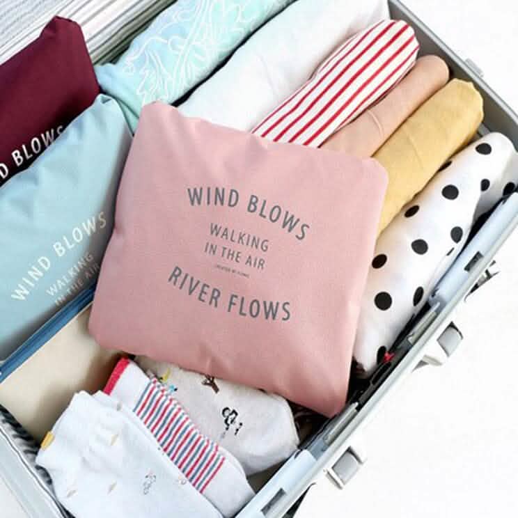 3-Pack: Compact & Stylish Foldable Travel Storage Bag DailySale