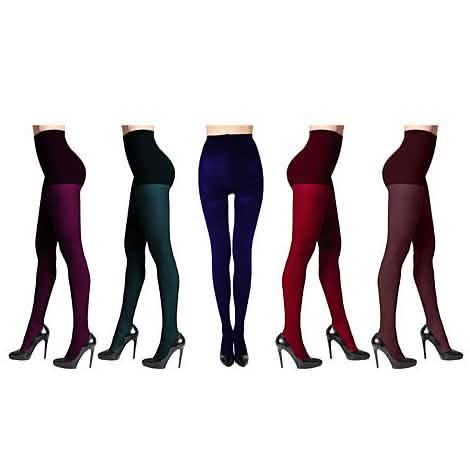 3-Pack: DKNY Women's Comfort Luxe Control Top Tights DailySale