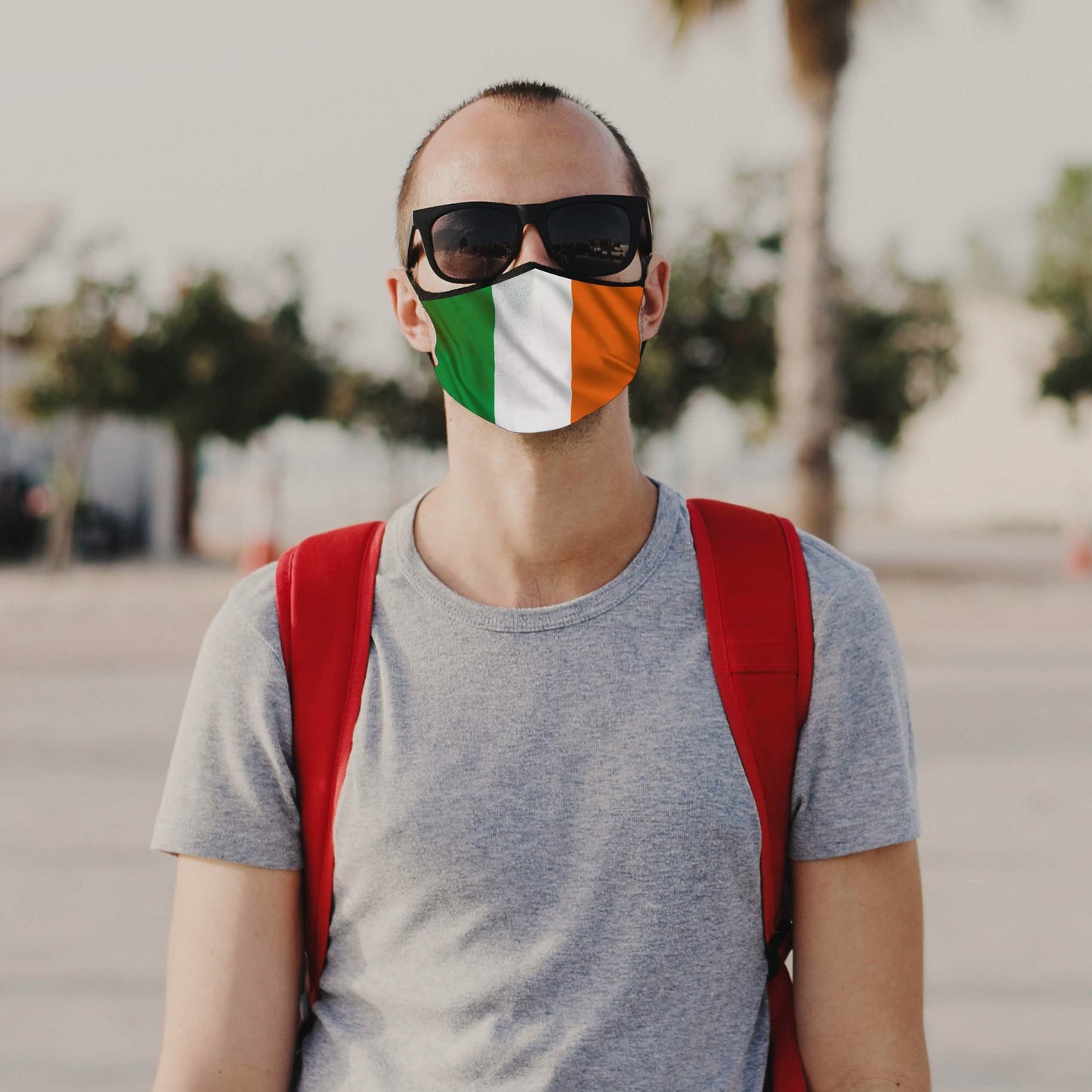 3-Pack: Double Layer Washable and Reusable Flag Masks With Adjustable Loop DailySale