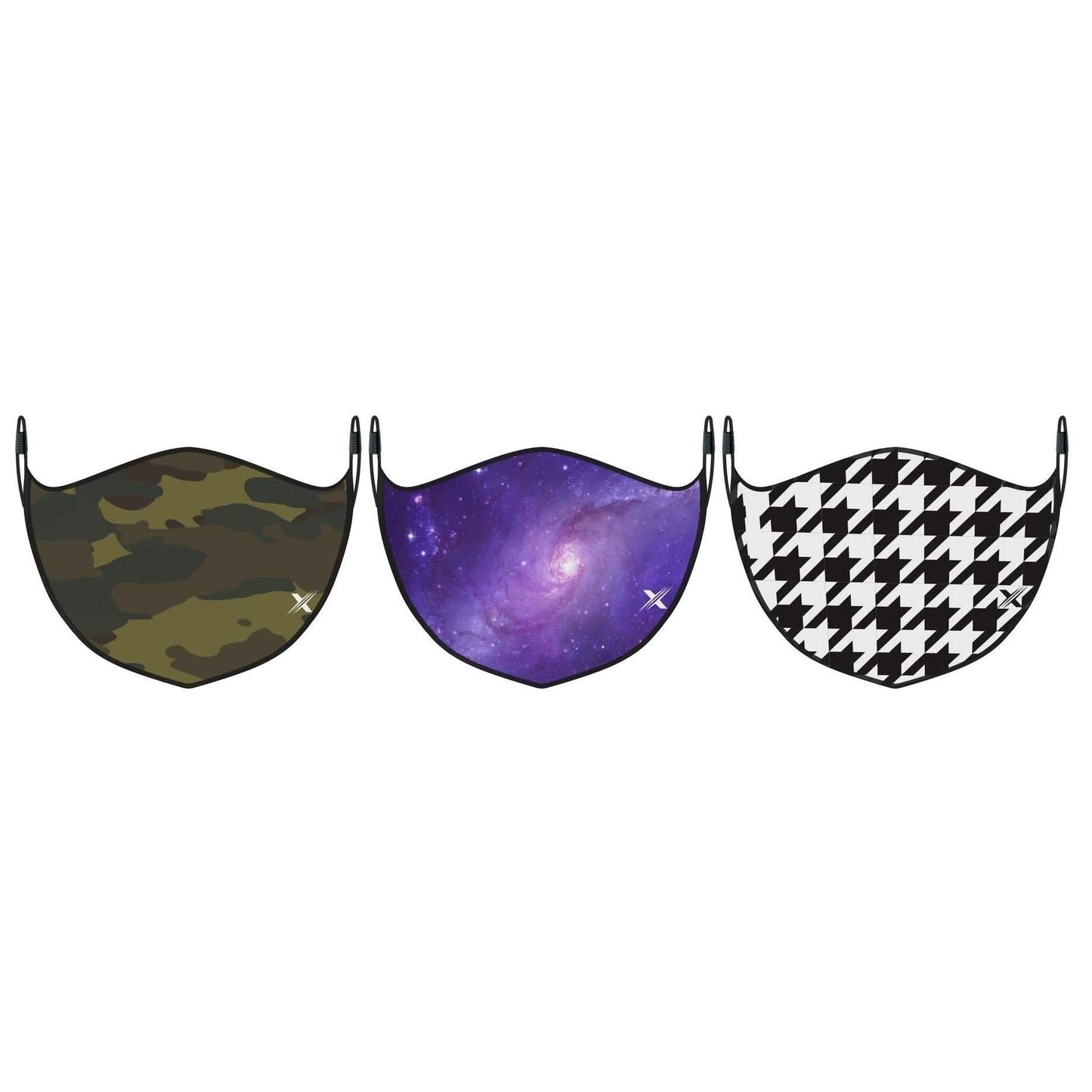 3-Pack: Double Layer Washable & Reusable Non-Medical Face Mask w/ Adjustable Loop DailySale