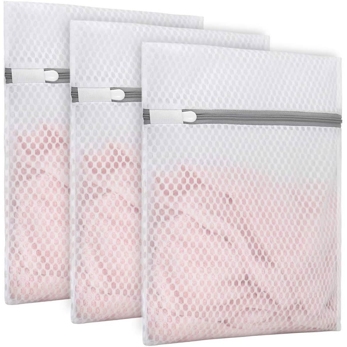 3-Pack: Durable Honeycomb Mesh Laundry Bags DailySale