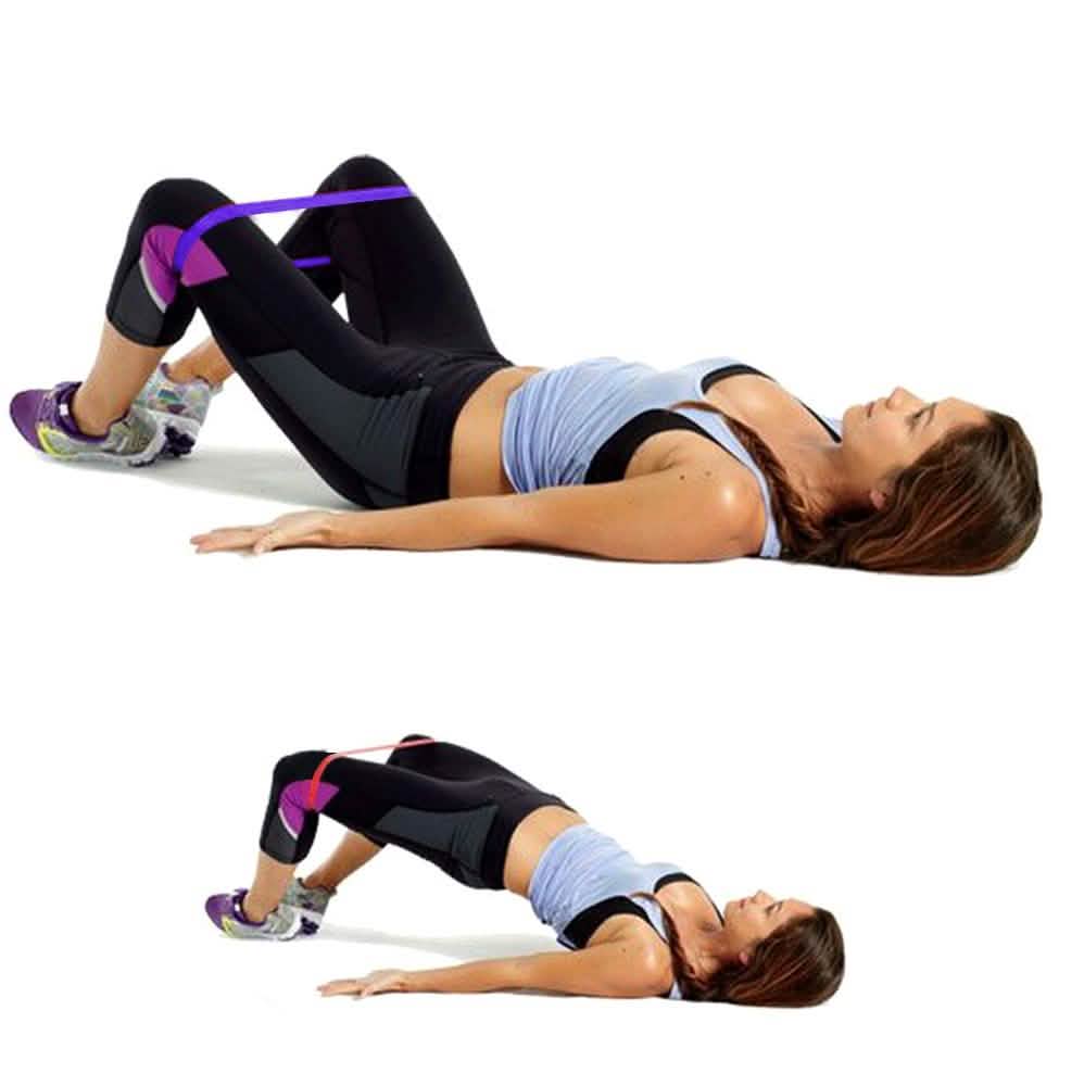 3-Pack: Exercise Resistance Loop Bands Training Belt Stretch Therapy Running Pilates DailySale