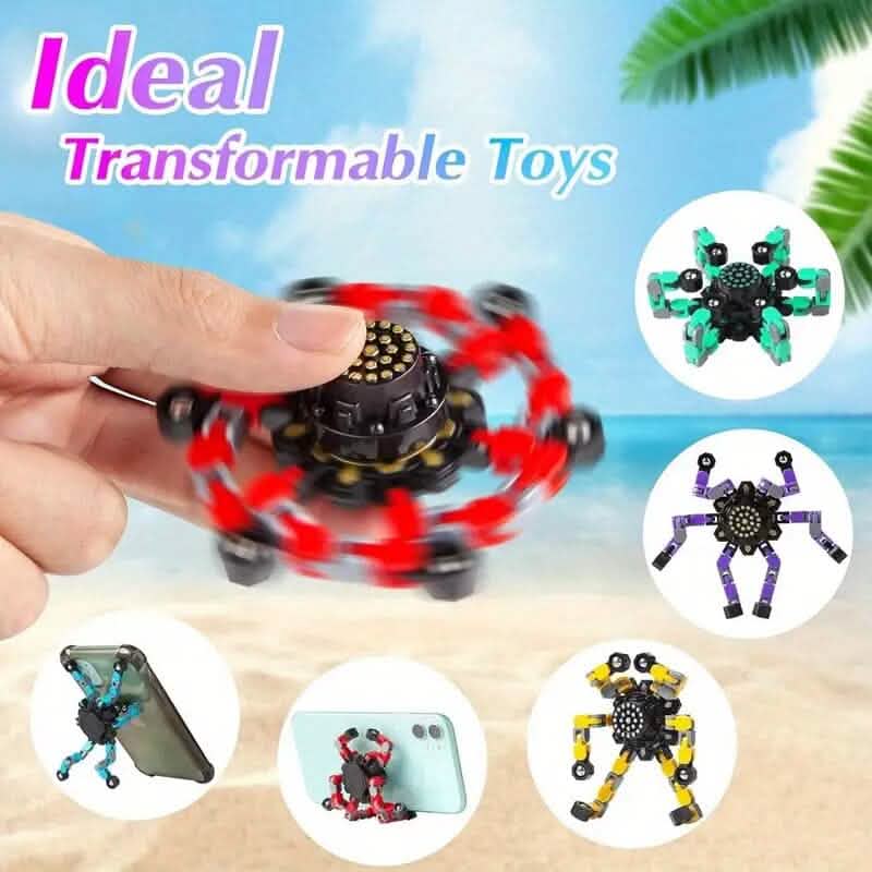 3-Pack: Fidget Toys Transformable Spinners DailySale