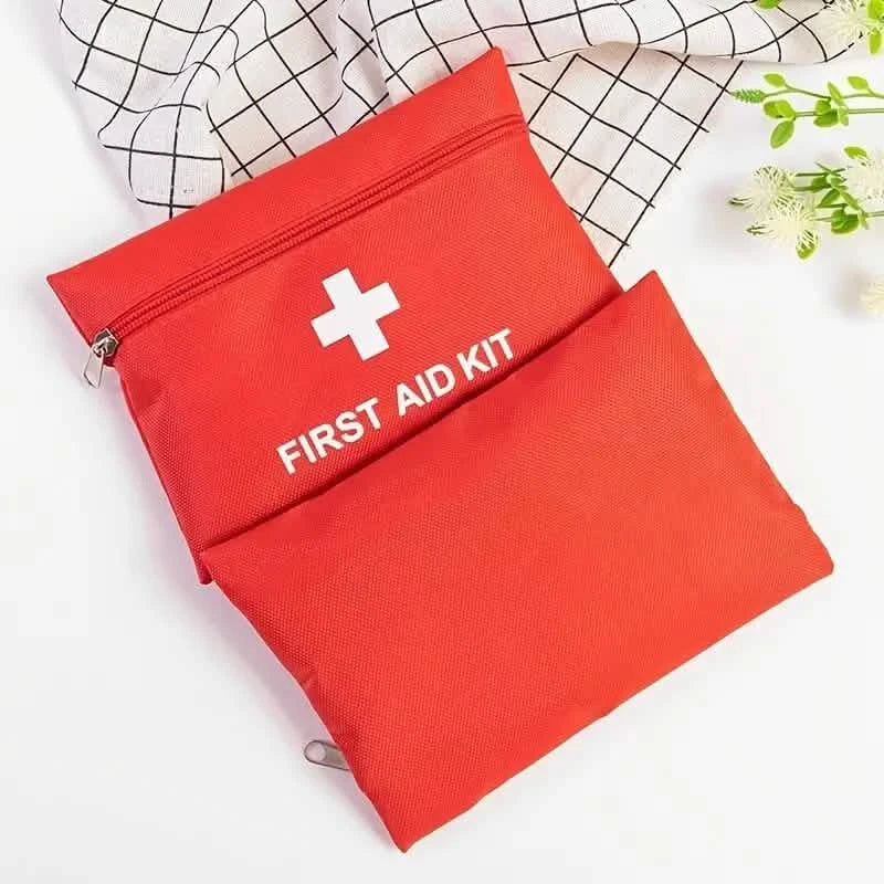 3-Pack: First Aid Kit Bags Nurse Red Medical Tools Bag DailySale