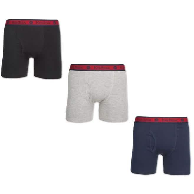 3-Pack: Keltex Men's Cotton Stretch Boxer Briefs DailySale