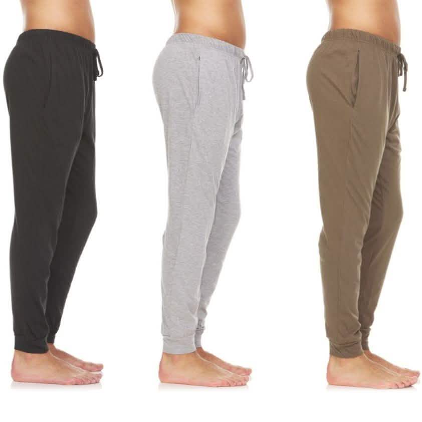 3-Pack: Men's Cotton Lounge Jogger Pants DailySale