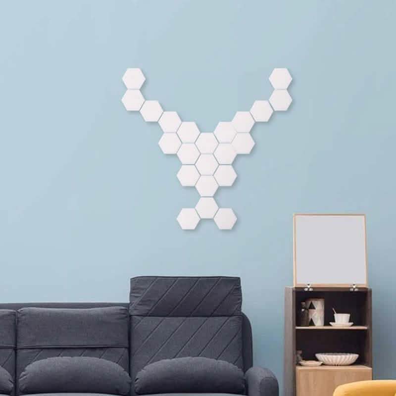 3-Pack: New Modular and Hexagonal Touch Sensitive LED Lamp DailySale